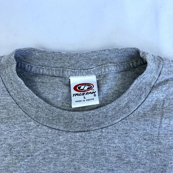 Vintage Y2K 2000 True Fan Pittsburgh Pirates Graphic T-Shirt Sz L - Picture 5 of 8